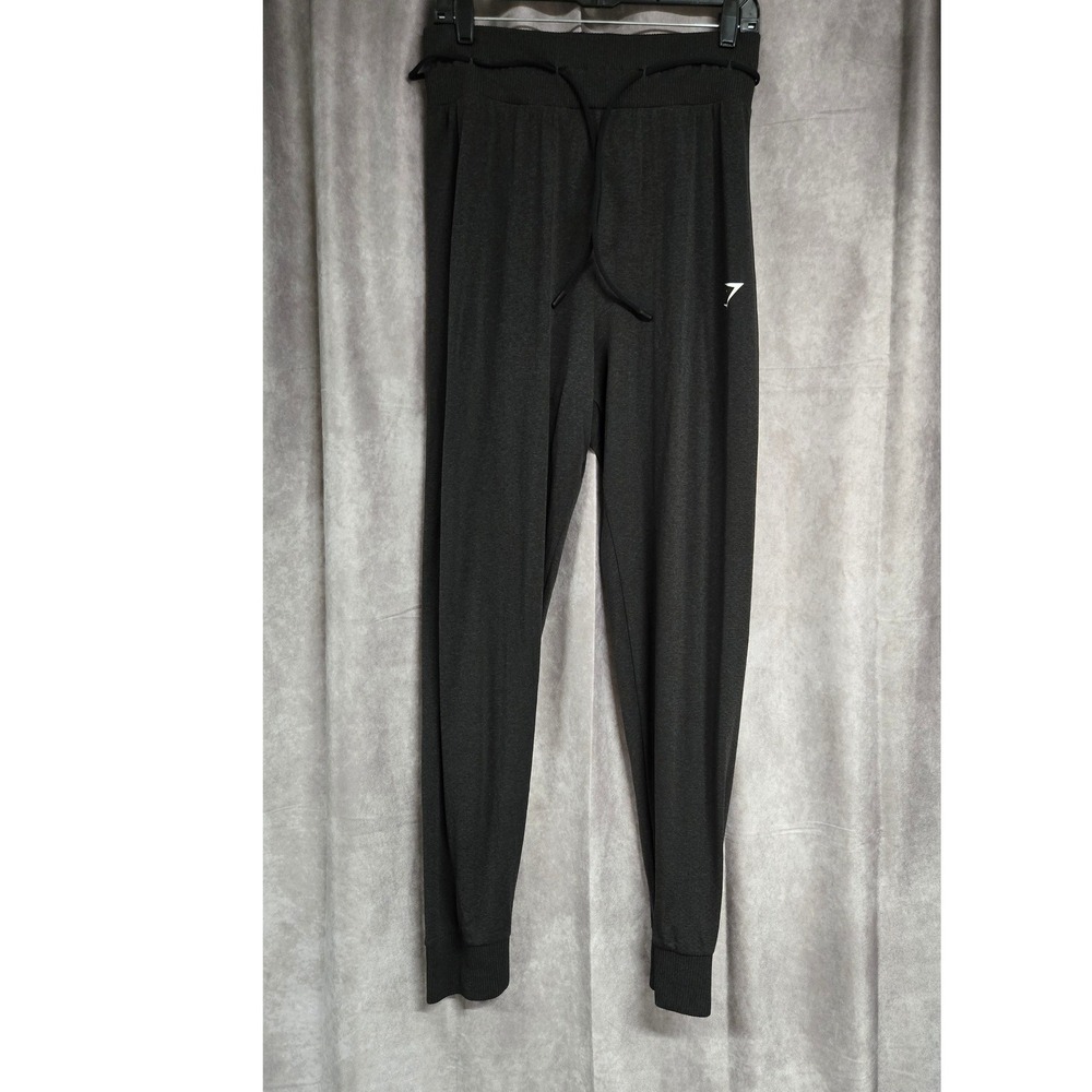 Gymshark High Waisted Vital Seamless 2.0 Joggers Charcoal Gray Women's Size M